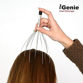 The Genie Head Massage Spider with Fingers Scalp Massager, Metal, Scratches for Head, Stress Relief, Head Relief, Head Massager, Sustainable Relaxation Feelings Made of Stainless Steel