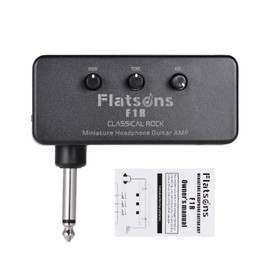 GUYOS F1R Mini Headphone Guitar Amp Amplifier with 3.5mm Headphone Jack AUX Input Plug-and-Play