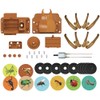 4M KidzRobotix Disc Launcher SpiderBot, Build and Launch Flying Discs,