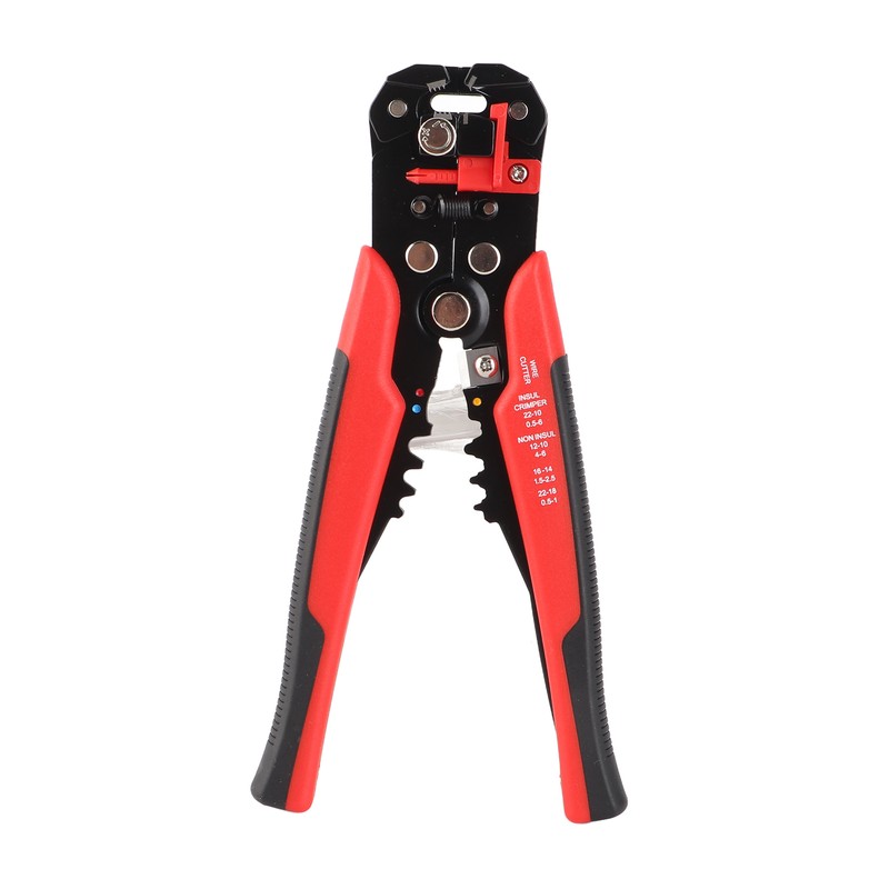8in Automatic Wire Stripper Adjustable Cable Cutter Crimper Insulated Terminal