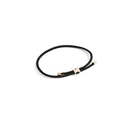 Miansai Men's Orson Pull Bungee Rope Bracelet, Black, One Size