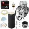 Carburetor Carb & Air Filter foam & Intake Manifold Boot