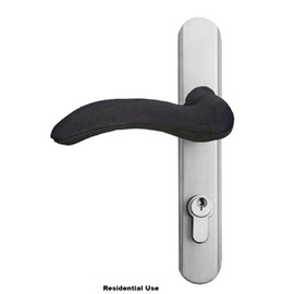 The Handle Wonder Cover: Door Handle Cover for Hot Door Handles, Anti-Scald Door Handle Cover: (Black)