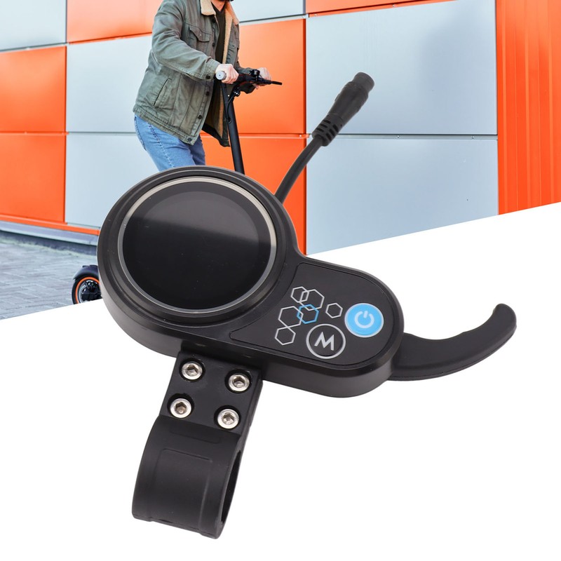 Electric Scooter Display Panel Waterproof 6 Pin Male Connector Electric