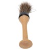 Wooden Neck Duster Brush Broken Hair Cleaning Sweep Hairdresser Neck