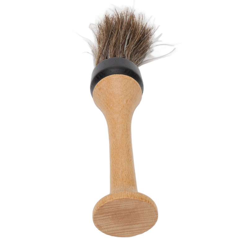 Wooden Neck Duster Brush Broken Hair Cleaning Sweep Hairdresser Neck