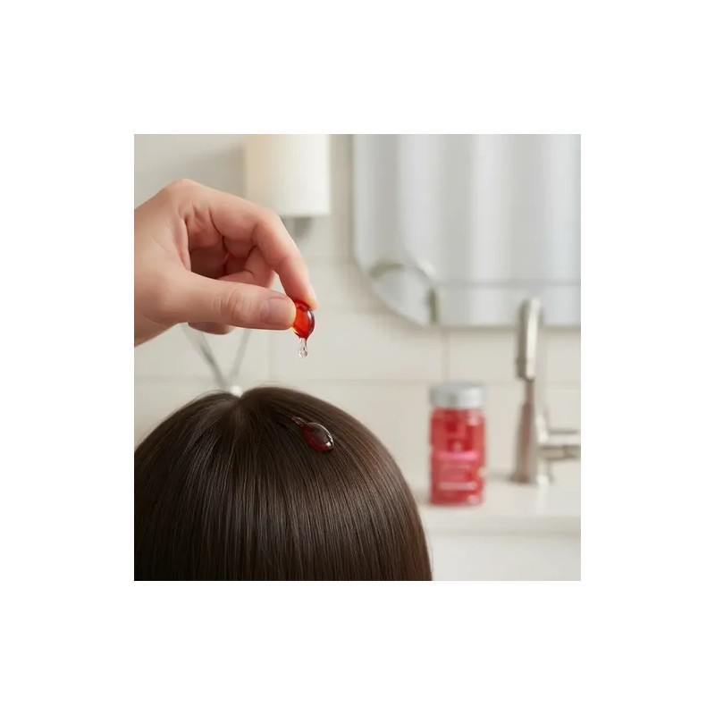 Kit 120 Cápsulas Vitaminas Reparadoras De Cabello Krmesic