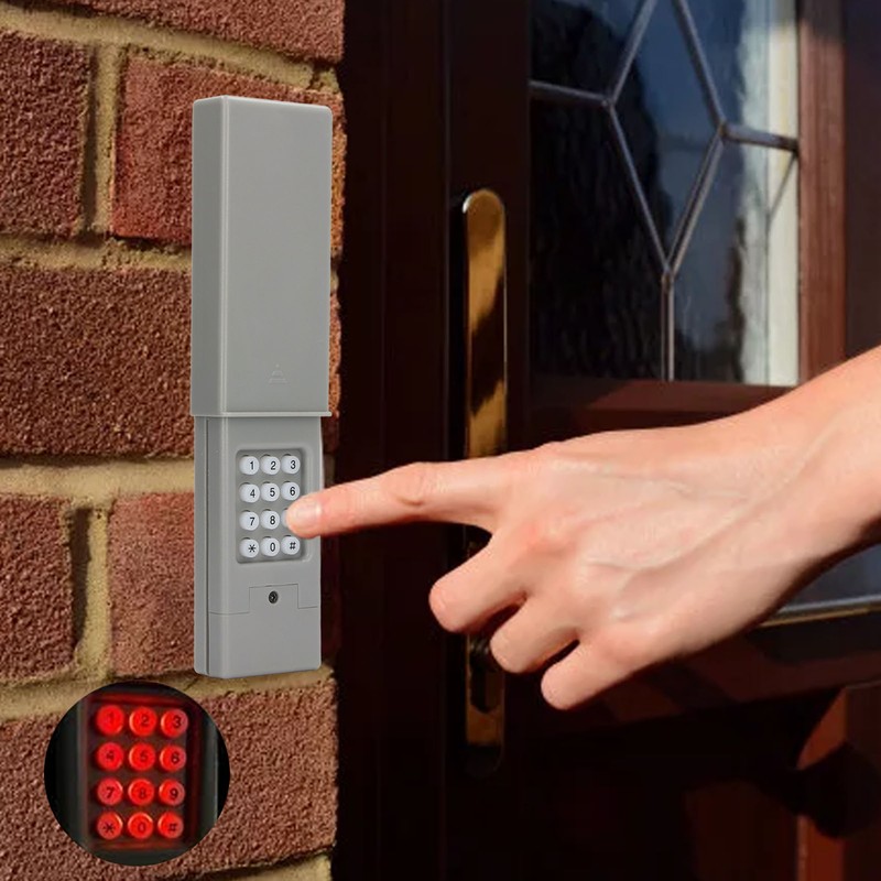 Universal Garage Door Opener Keypad Wireless Keyless Password Keyboard with