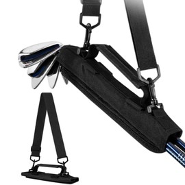 Golf Club Mini Carry Bag, Golf Club Bag, Golf Bag Mini Carry Bag, Portable for Driving Range Carrier Case, Training Bag (Black)