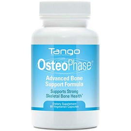 Tango OsteoPhase Natural Bone Support Supplement Aids Calcium Regulation and Promotes Skeletal Bone Health (60 Vegetarian Capsules)