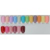 1+1 one-color handmade nail tips, pedi tips - Almond S