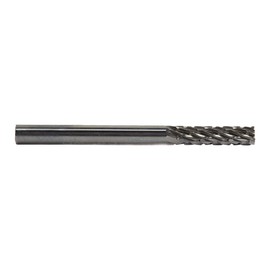 Drill America SA-43 Carbide Burr/Rotary File Cylindrical Double Cut for Die Grinder 1/8" Dia. x 9/16" Cut Length with 1/8" Shank and 1-1/2" Overall Length, DUL Series