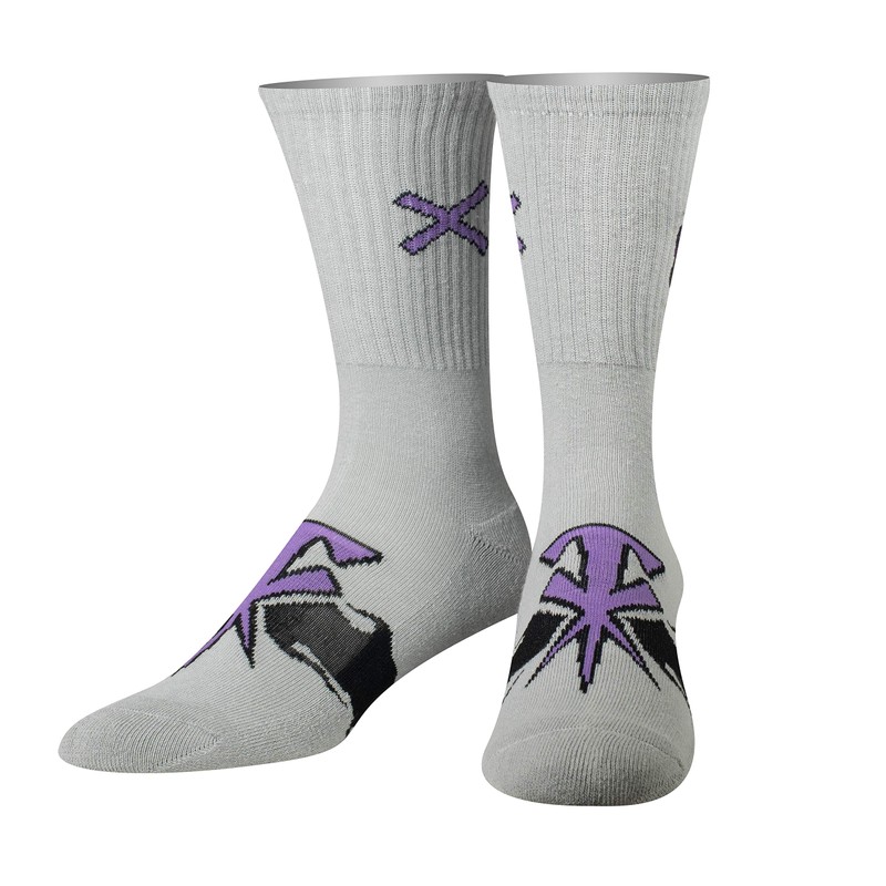 Odd Sox, WWE Wrestling Novelty Crew Socks for Men, Large,