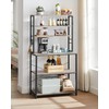 VASAGLE Coffee Bar, Baker’s Rack for Kitchen with Storage, 6-Tier