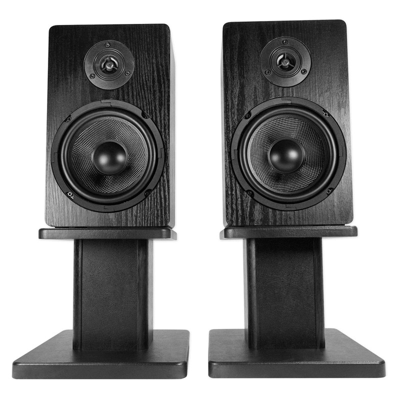 Pair Rockville RHT8G Computer/Bookshelf Desktop Speaker/Studio Monitor Stands