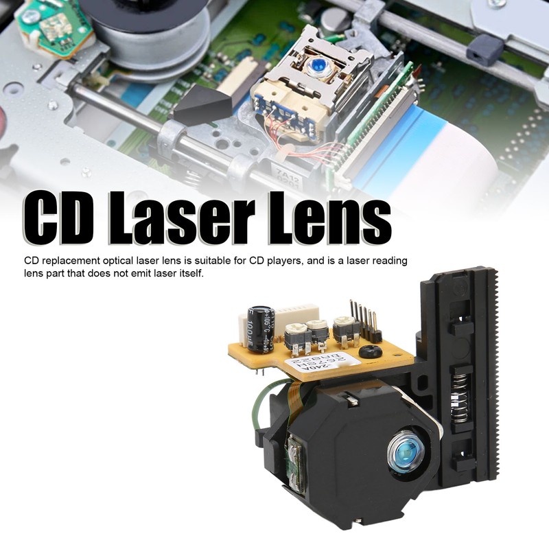 CD Replacement Optical Laser Lens Durable Quick Read Easy to