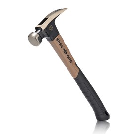 Spec Ops Tools 20 oz Fiberglass Hammer, 13 Inch, Rip Claw, Shock-Absorbing Grip, 3% Donated to Veterans
