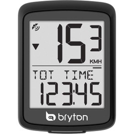 Bryton GO ciclo computer GPS con display da 2.5", supporto satellitare GNSS completo, autonomia fino a 30 ore, nero