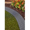 Rubberific Premium Rubber Angled Terracotta Landscape Edging - 4 ft.