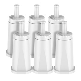 GLACIER FRESH (6 Pack) Water Filter Compatible with Sage® Coffee Machines Barista Express Pro Oracle Touch, Replacement for ClaroSwiss® Water Filters for BES870/875/878/880/980/990/500/810