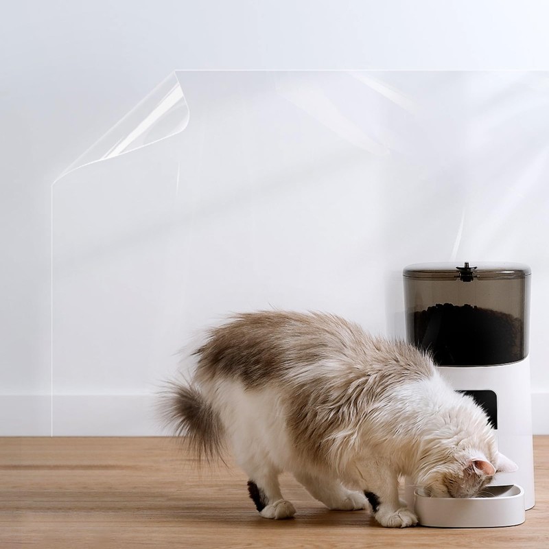 COSNIGHT Kitchen Backsplash Wall Protector Clear Kitchen Oil Proof Contact