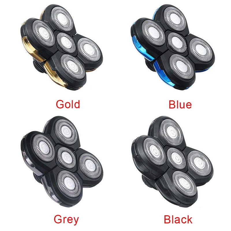 5 Head Shaver Replacement Blades for Electric Razor - Bald