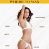 GiGi Hair Removal Wax Strips for Body - Pre-Waxed with