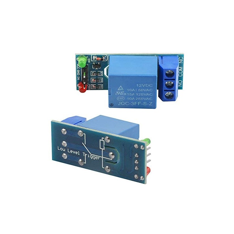 BGTXINGI 10 x single-channel relay module, 12 V, low-level trigger