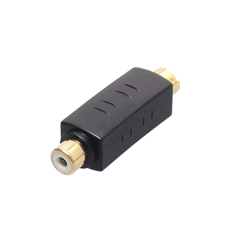 KAUMO S Terminal RCA Terminal Converter Adapter (S Male to