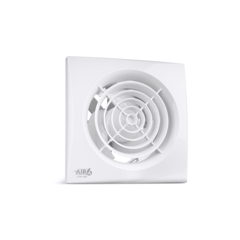 AIR 6 Lite-150T Silent Bathroom Extractor Fan with Timer for