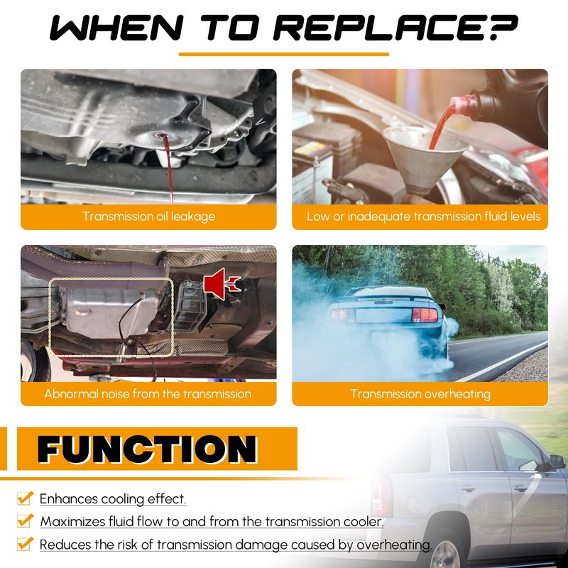 Automatic Transmission Fluid Thermal Bypass Valve Compatible with 2014-2018 GM