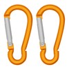 LESHIRY Large Carabiners Keychain 3" Aluminum D Shape Premium Durable