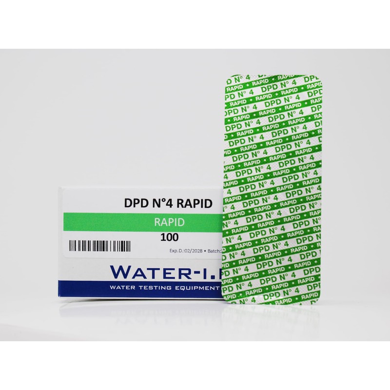 WATER-I.D. - DPD No.4 Rapid Dissolve Tablets | Accurate Chlorine
