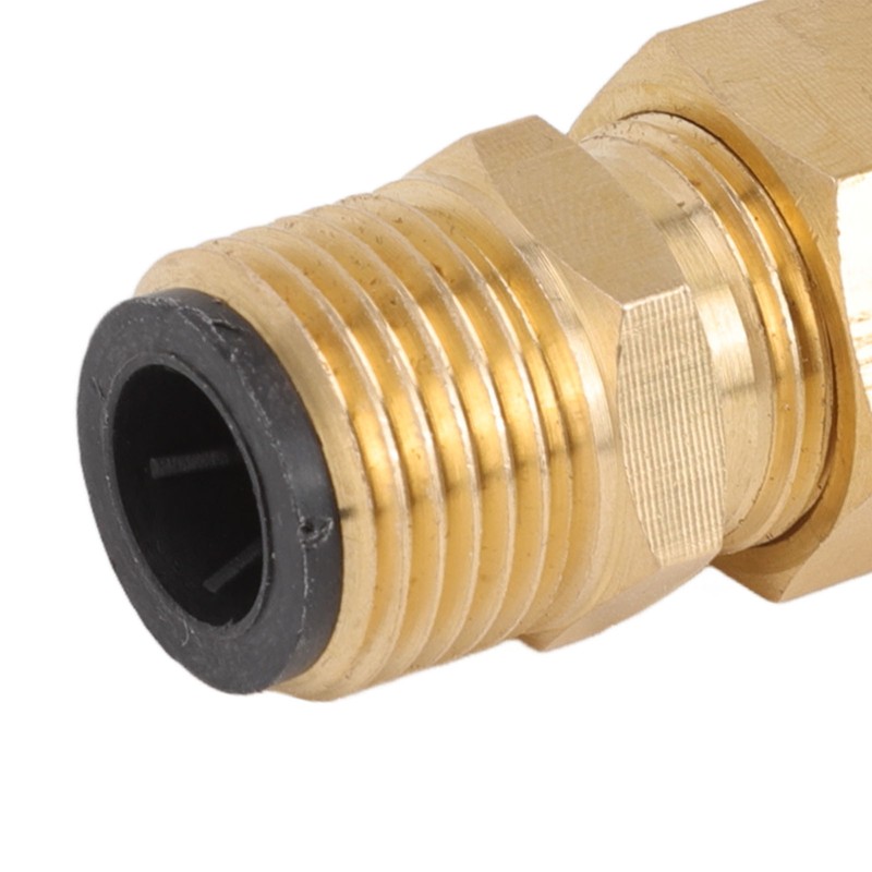 4 PCS Water Fountain Nozzles Pure Copper Large Hexagonal Direct