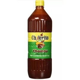 El Chilerito Chamoy Mexican Hot Sauce 33.8fl oz 1L Bundle