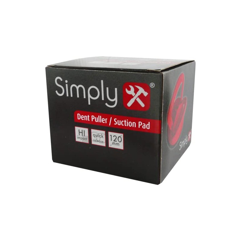 Simply Tools DCP01 12cm Dent Puller/Suction Pad, Quick Release Handle