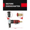 KS Tools SlimPower 515.5535 Compressed Air Angle Grinder 19,000 rpm