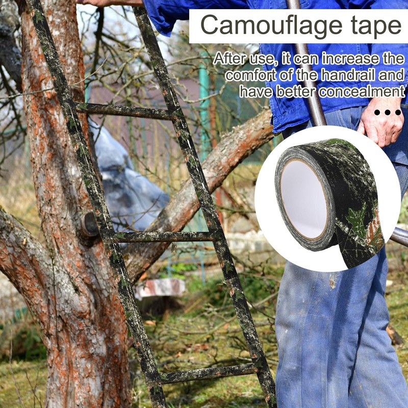 Lyreh 10.9 Yard Camo Stealth Silencing Tape, Self-Adhesive Hunting Camouflage