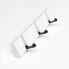 KYSMOTIC Modern Coat Hooks for Wall, Folding Coat Rack Wall