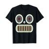 Retro Robot Face Simple Costume T-Shirt