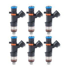 ZDKK 6pcs Fuel Injectors Fits for 2005-2019 Xterra 4.0L V6 0280158007 16600-7S000 16600-7S00A