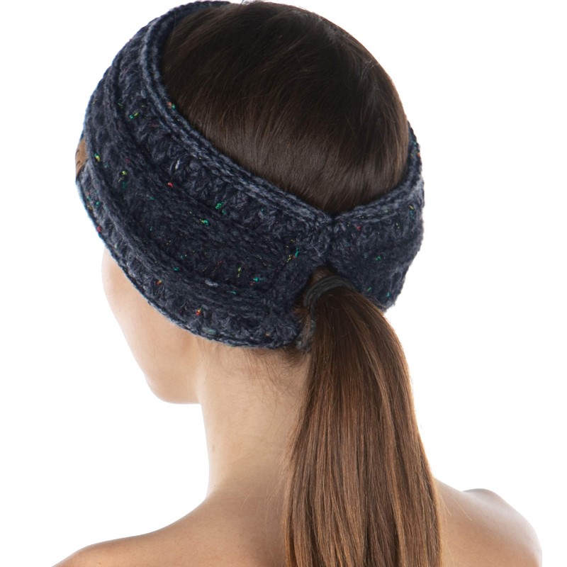 Funky Junque Exclusives - Diadema de punto con forro para