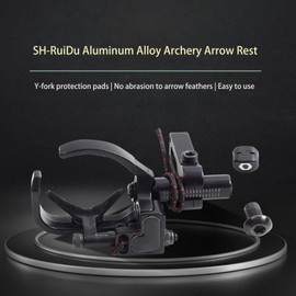 SH-RuiDu Arrow Rest Arrow Rest Aluminum Alloy Adjustable Archery Arrow Rest Rest