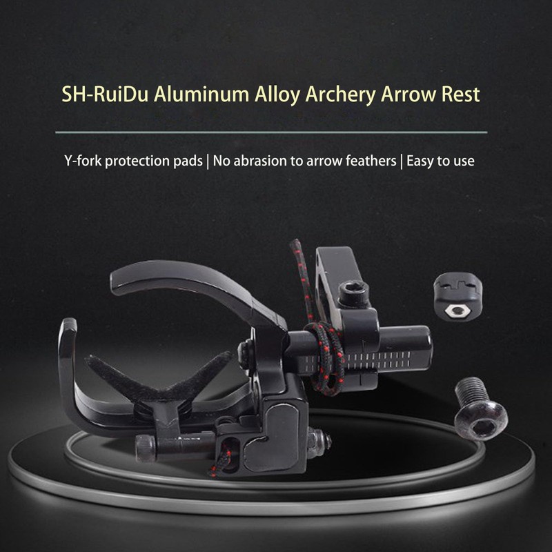SH-RuiDu Arrow Rest Arrow Rest Aluminum Alloy Adjustable Archery Arrow