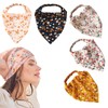 Headbands Pack of 5 Triangle Headscarves Turban Hair Bands Elastic Head Accessories Women's Headband Soft Headbands Headband Hair Band Head Wrap Cute Hair Accessories for Everyday Yoga Sports Fitness