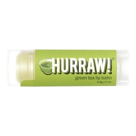 Hurraw Organic Lip Balm - Green Tea, 4.8g