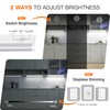 24inch Linkable Under Cabinet Lighting Hardwired Plug-in, Wired led Under