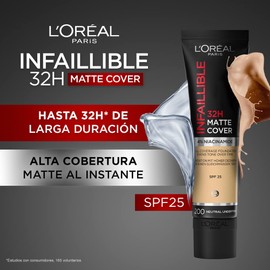Infaillible 24h Matte Cover Foundation No. 200 Sable Doré