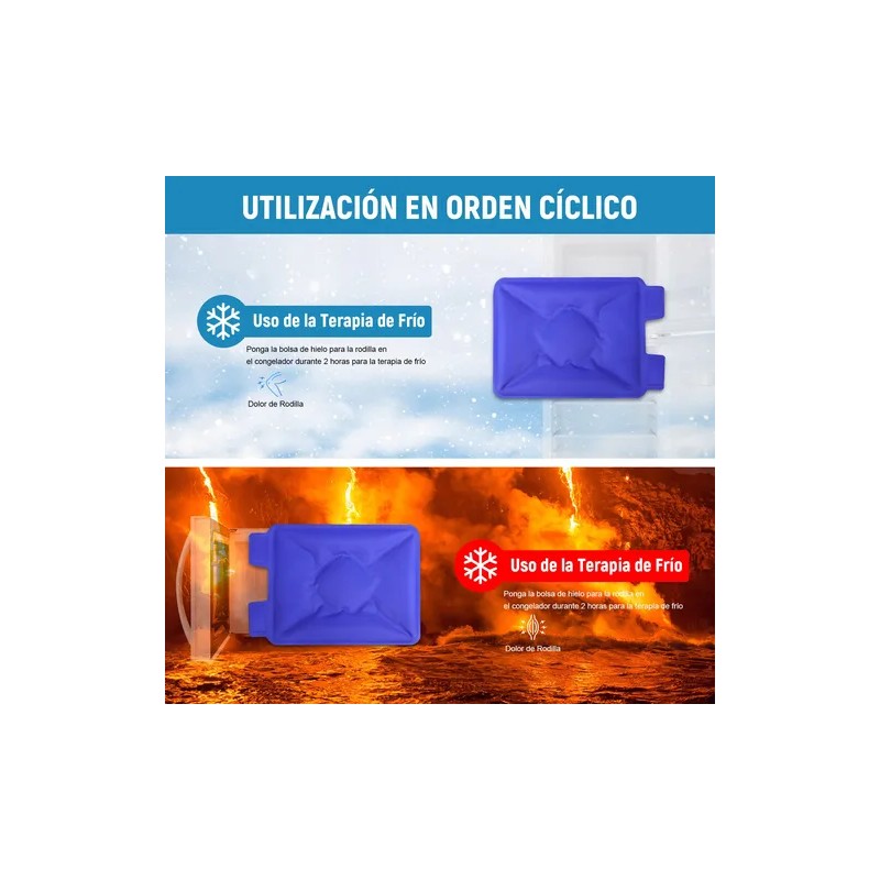 Compresa Fria Rodilla Compresas De Gel Frío Calor Para Dolor