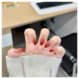 Domiya Nail Tips, 30 Pieces, Ballet, Popular, Nail Stickers, Cute False Nails, 3D Nails, Round Tip, Fashion, Wedding Nail Tip, Bride Nail (MJ-948)